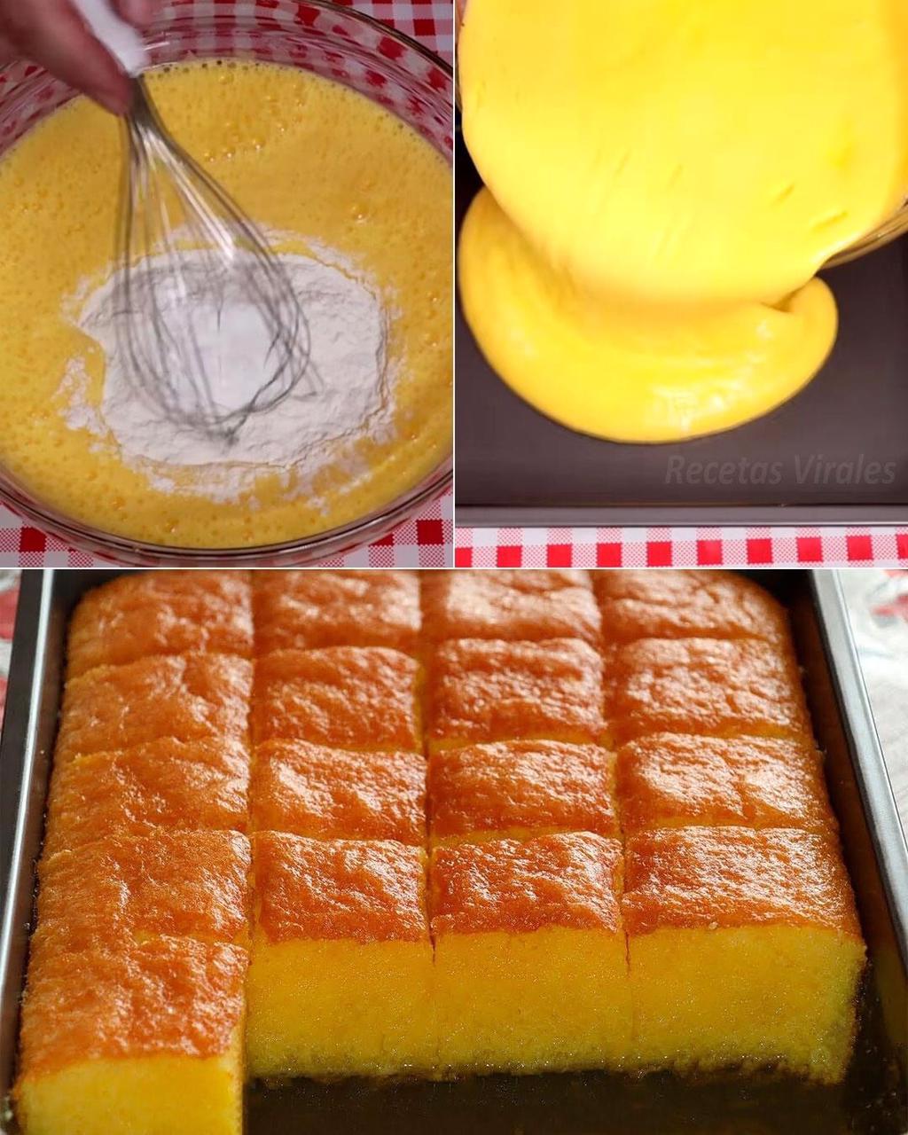 Bolo de Laranja Fofinho